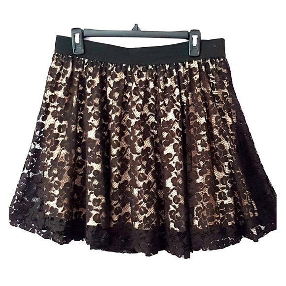 Atmosphere Dresses & Skirts - Lace detail plus size midi swing skirt US size 14 Atmosphere Dresses & Skirts - Lace detail plus size midi swing skirt US size 14